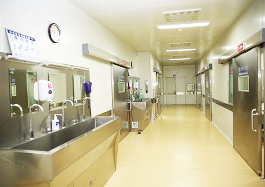 上海仁爱医院整形美容手术室长廊