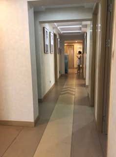 青岛熙朵植发医院走廊