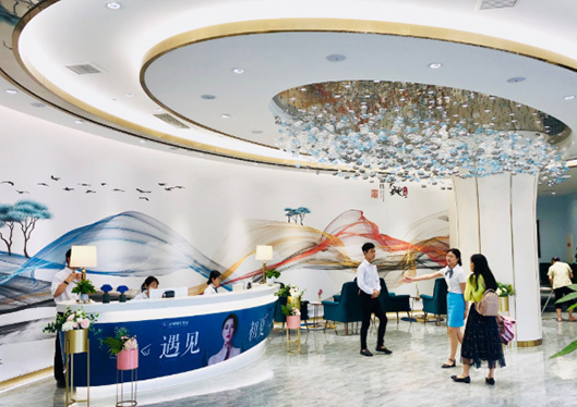 广安阿蓝整形医院大厅